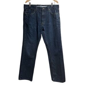 Route 66 Dark Blue Straight Jeans‎